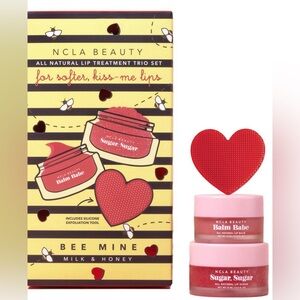 NCLA BEAUTY Milk & Honey 3 Piece Lip Care Set